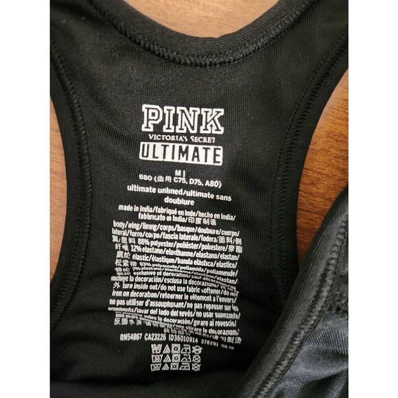 PINK Medium spots bra - Picture 2 of 3